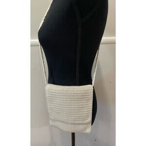 The SAK White/Cream Crochet Crossbody/Shoulder‎ Bag/Purse